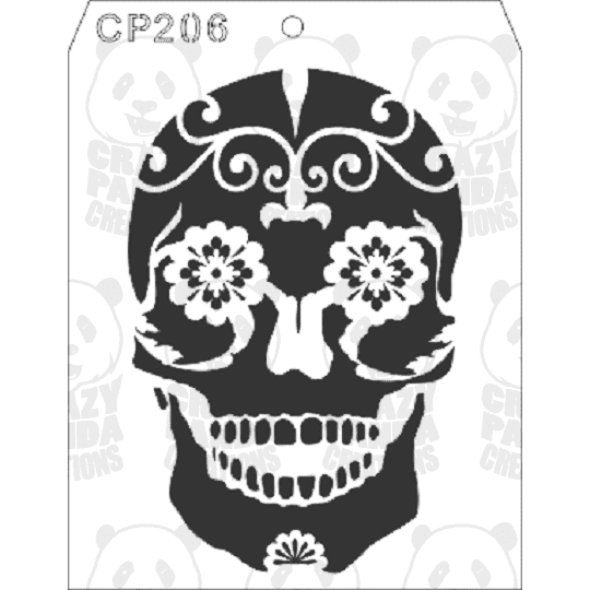 CP206-Sugar skull