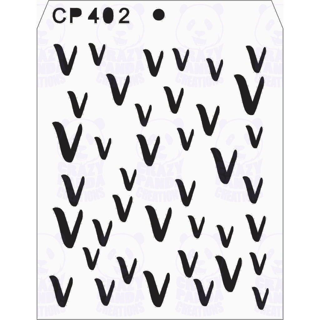 CP402-Check Marks Pattern