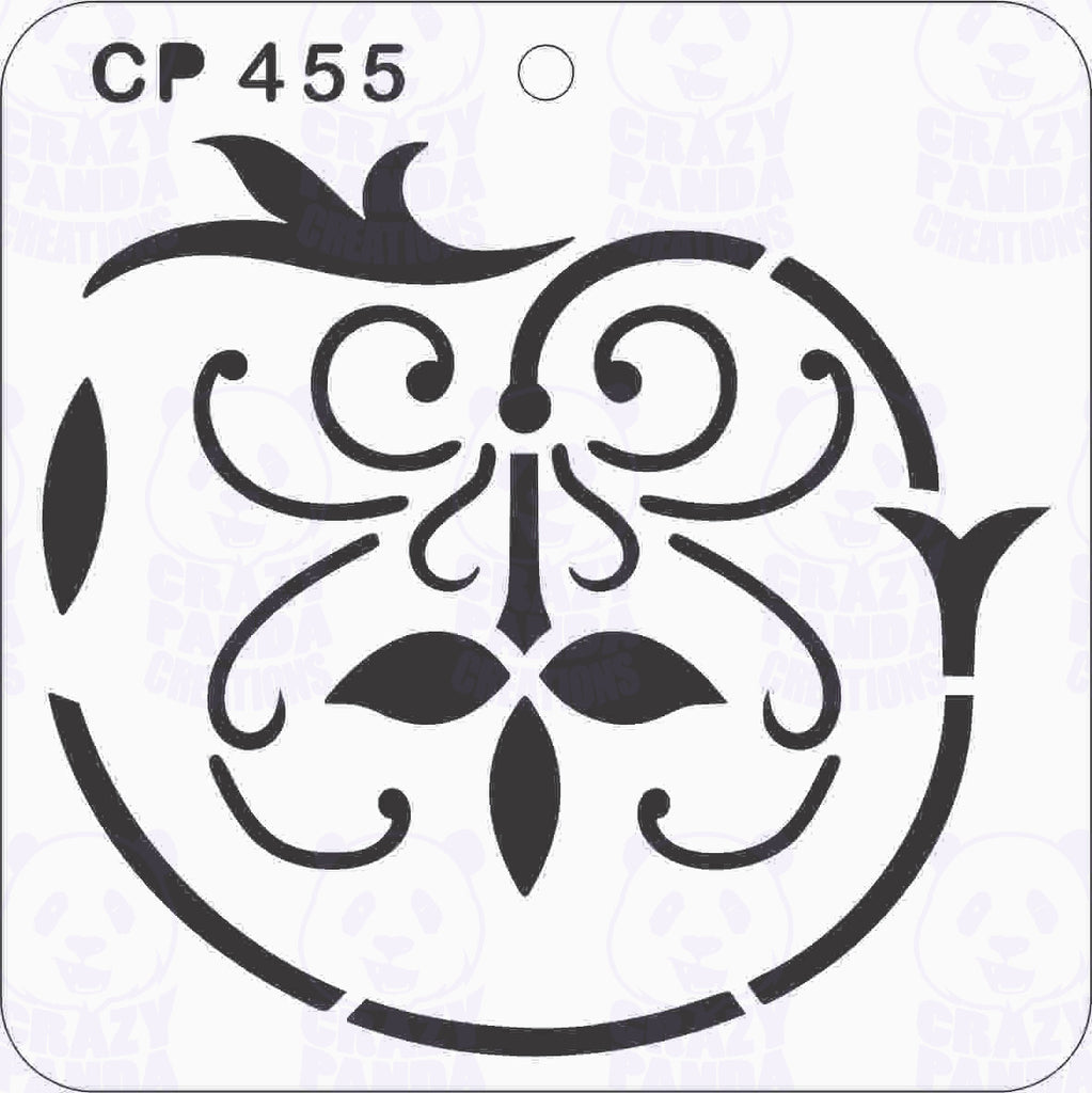 CP455-Damask floral