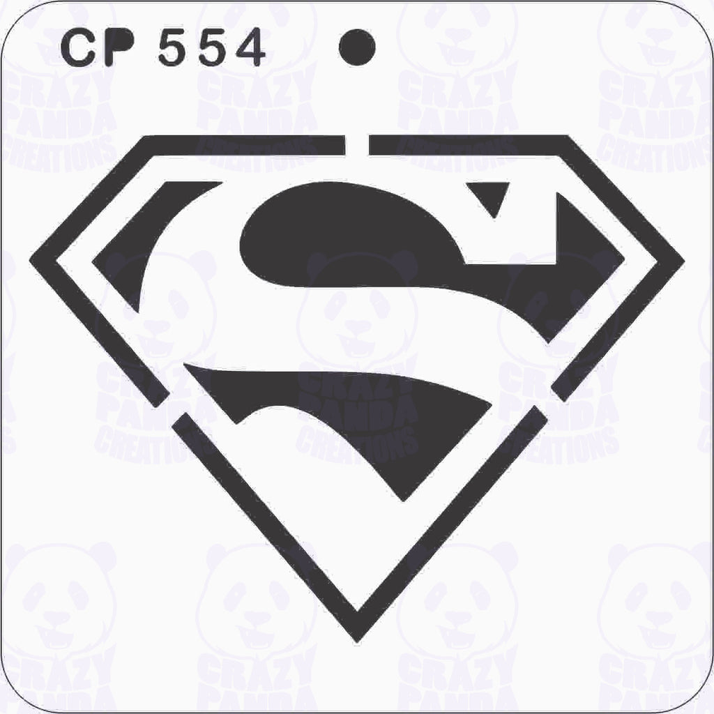 CP554-Superman Badge