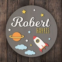Space Name Plaque