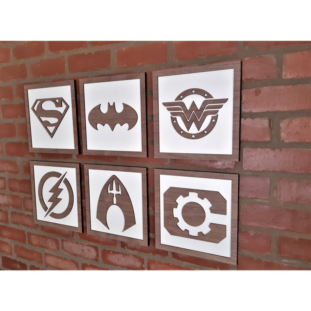 DC Superhero Wall Plaque