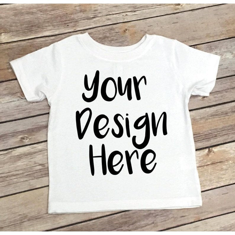 Personalised T-shirt Kids up to age 13 - T-shirt s supplied by us